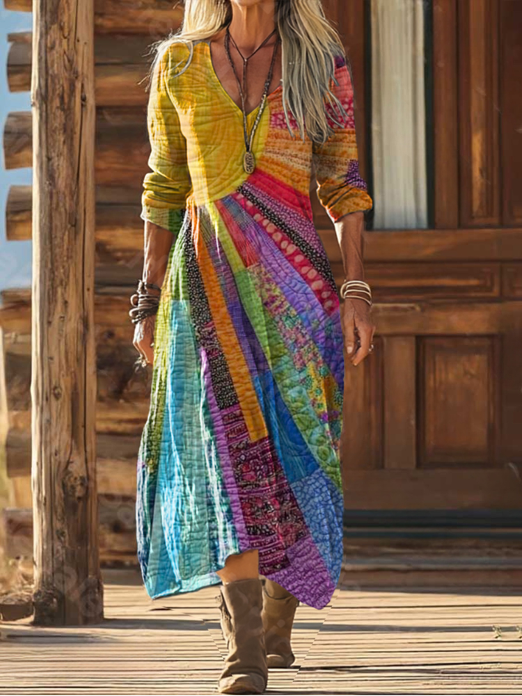 Long Sleeve Dress / 4XL