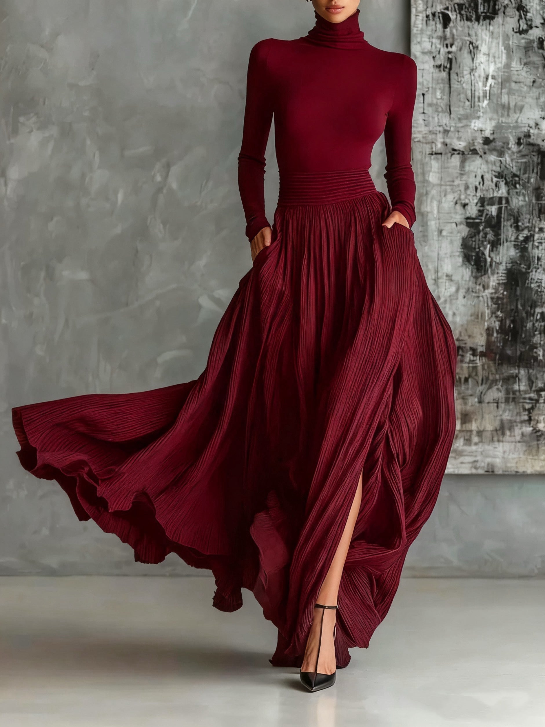 Dark Red / XL